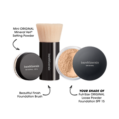 The Original Get Started® Kit 3-Piece Mineral Makeup Set